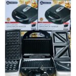 Crown Star 3 In 1 Sandwich Maker