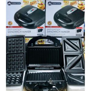 Crown Star 3 In 1 Sandwich Maker