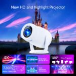 Hy400 / Hy300-T Android 13 With 16g Rom 2gb Ram Smart Projector
